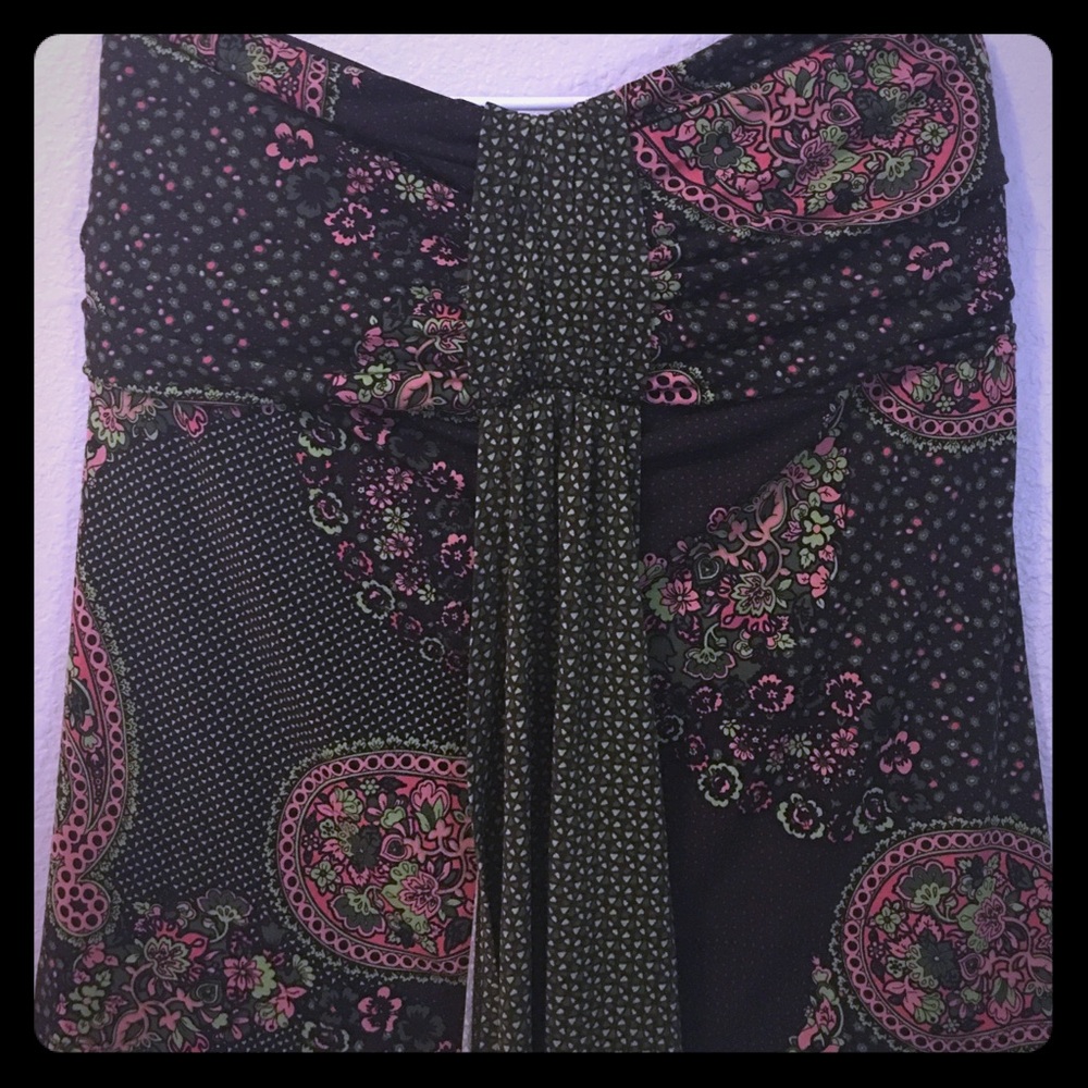 sleeveless multi-colored halter by Maurice’s